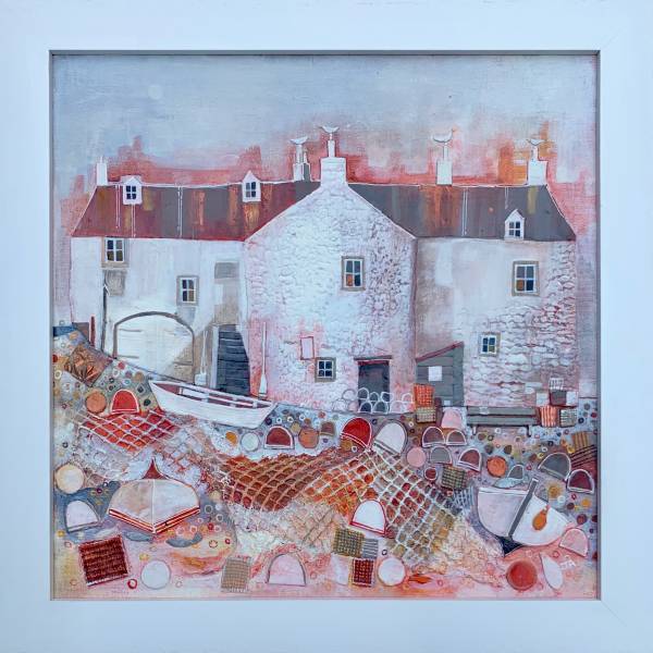 - Mixed Media on Board, Painting by Julie Adlard, measuring 38 x 38 cm (H x W) framed at 47 x 47 cm £495